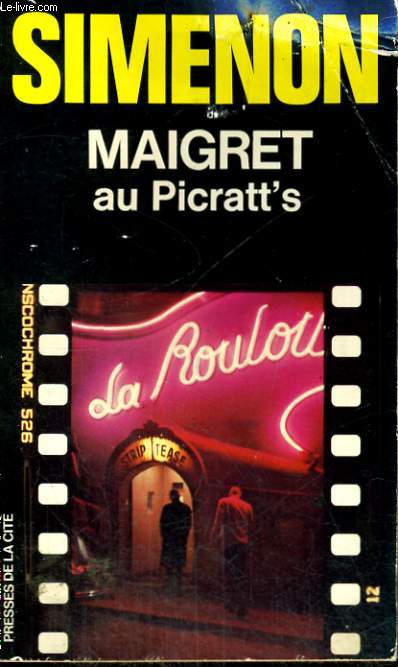 MAIGRET AU PICRATT'S