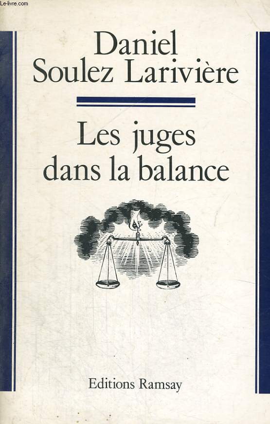 LES JUGES DANS LA BALANCE