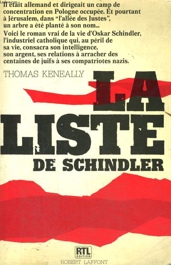 LA LISTE DE SCHINDLER.