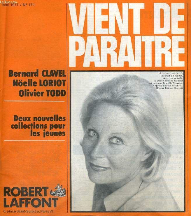 BULLETIN ROBERT LAFFONT N 171.