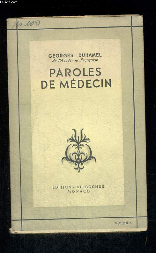 Paroles de Mdecin