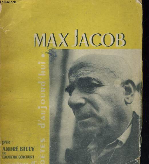 Max JACOB - Collection potes d'aujourd'hui n 3