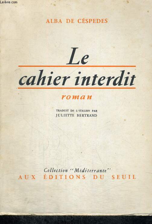 Le cahier interdit