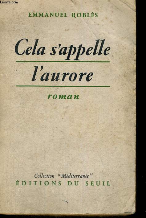 Cela s'appelle l'Aurore