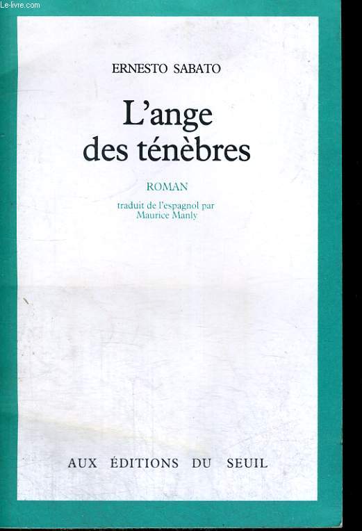 L'ange des tnbres