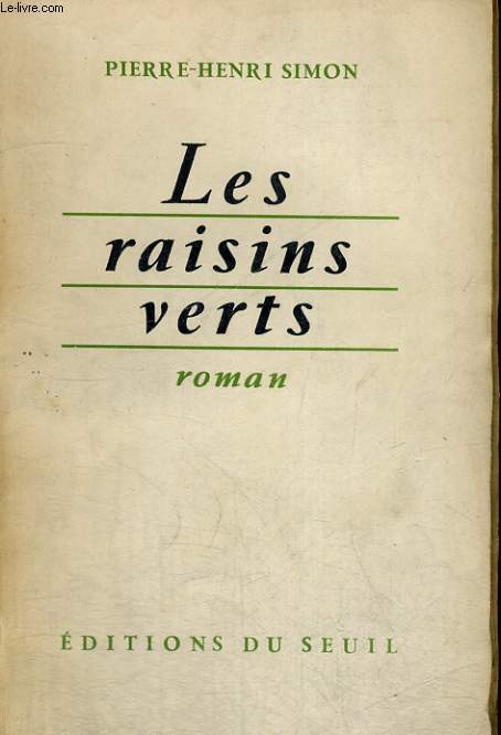 Les raisins verts