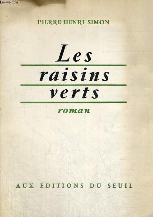 Les raisins verts