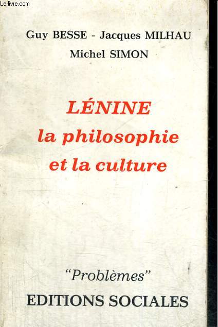 LENINE - la philosophie et la culture