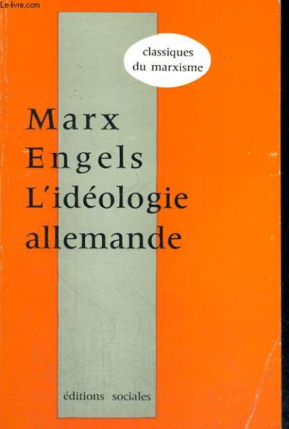 L'IDEOLOGIE ALLEMANDE