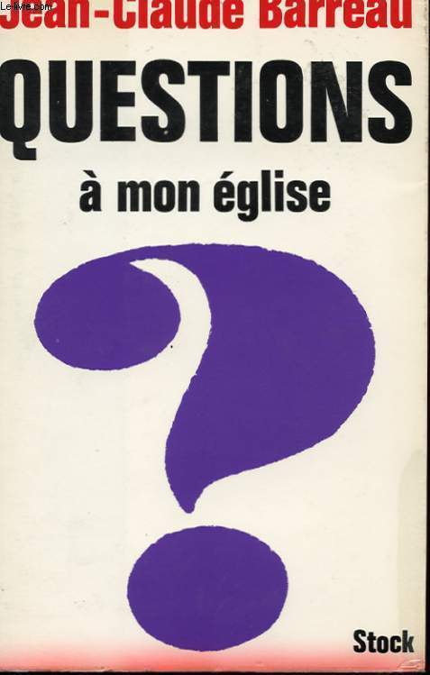 QUESTIONS A MON EGLISE