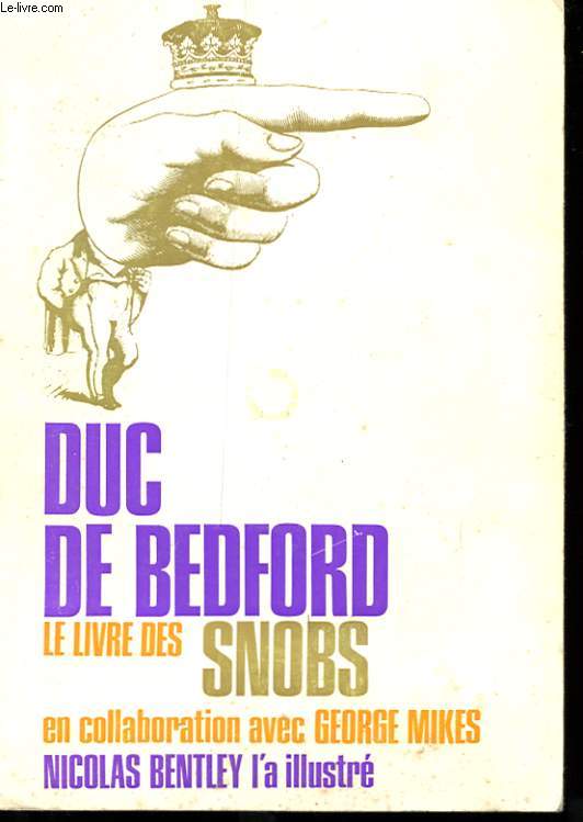 LE LIVRE DES SNOBS