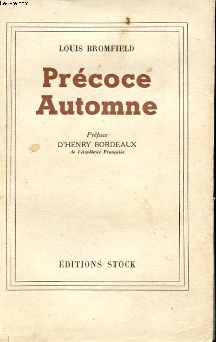 PRECOCE AUTOMNE