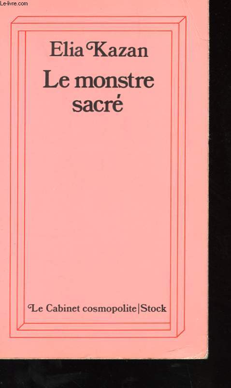 LE MONSTRE SACREE