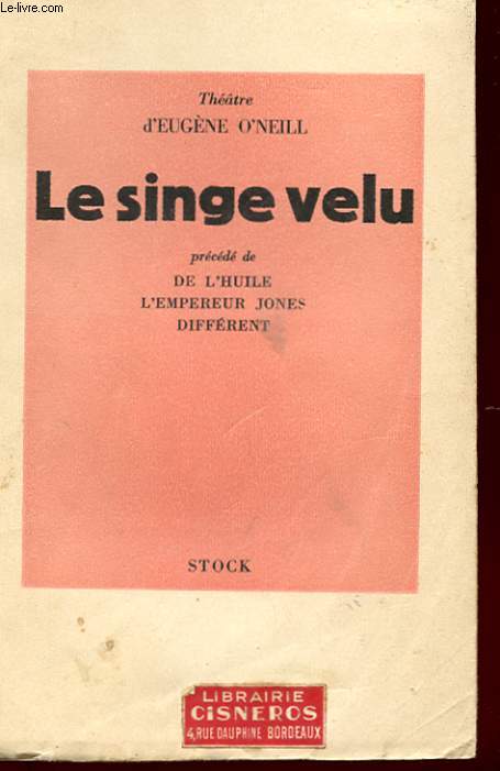 LE SINGE VELU PRECEDE DE 