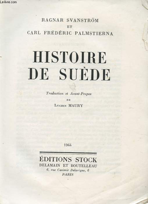 HISTOIRE DE SUEDE