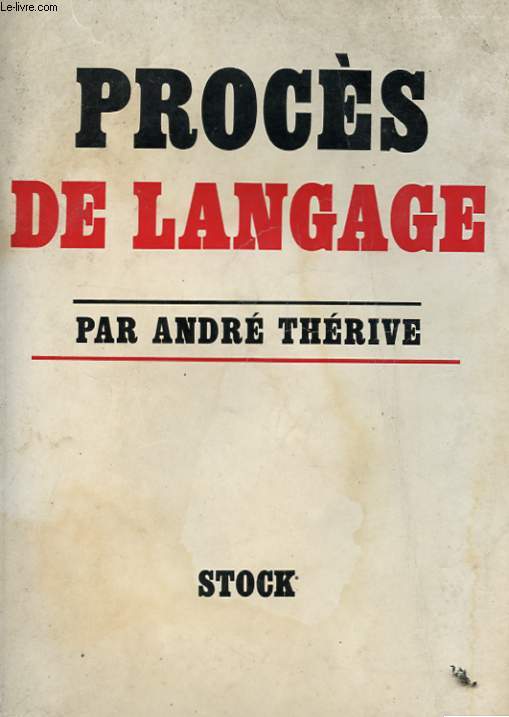 PROCES DE LANGAGE