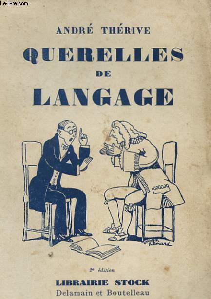 QUERELLES DE LANGAGE