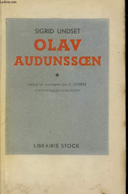 OLAV AUDUNSSOEN ET SES ENFANTS TOME 1 A TOME 4