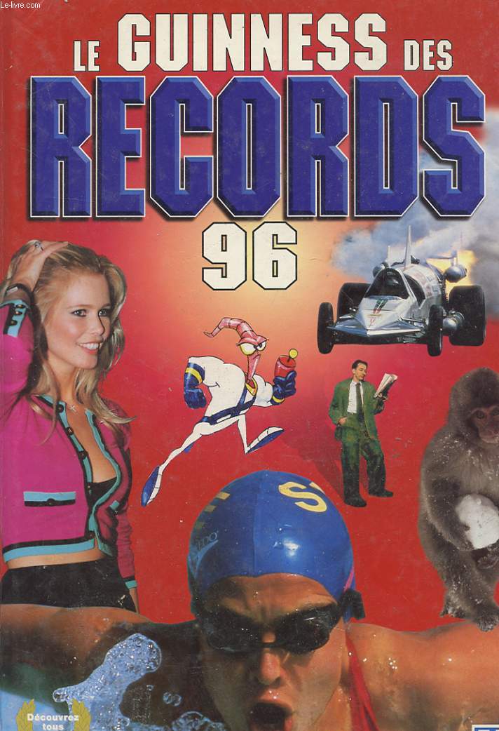 LE LIVRE GUINNESS DES RECORDS 1996