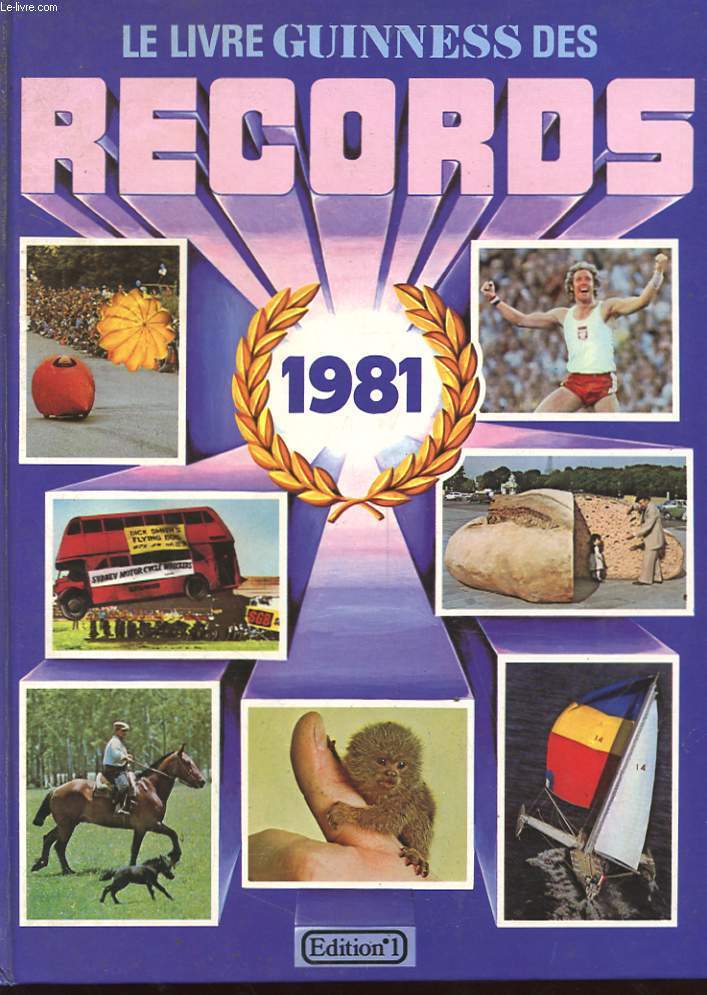LE LIVRE GUINNESS DES RECORDS 1981
