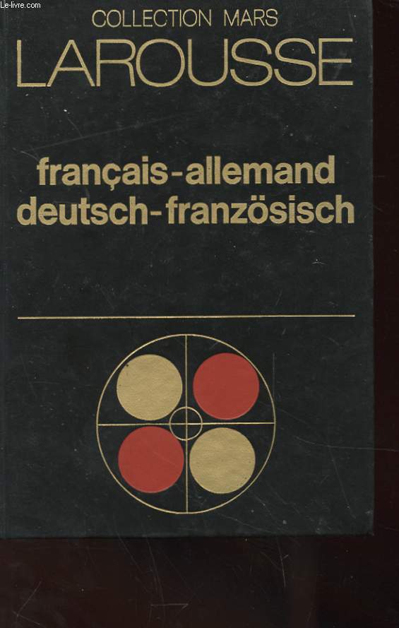 DICTIONNAIRE - FRANCAIS-ALLEMAND