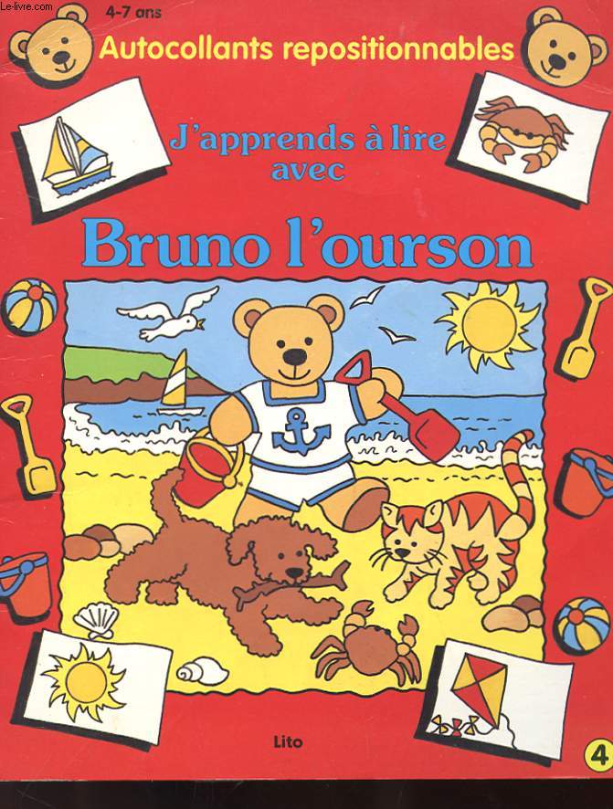 J'APPRENDS A LIRE AVEC L'OURSON -