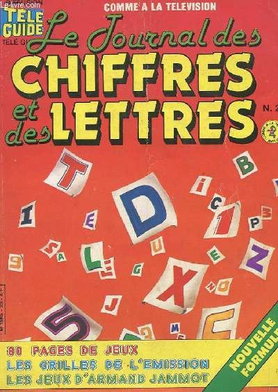 LOT DE 3 OUVRAGES DE JEUX N 39- MOTS COISES VISUELS - LE JOURNAL DES CHIFFRES ET DES LETTRES N23 ET 24