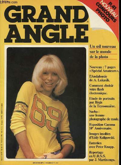 GRAND ANGLE - BIMESTRIEL N4 - MAI / JUIN 1977 - 