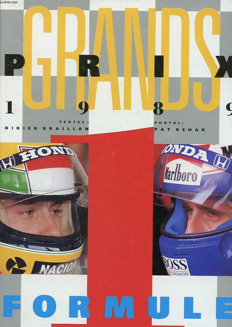 GRANDS PRIX 1989 - FORMULE 1