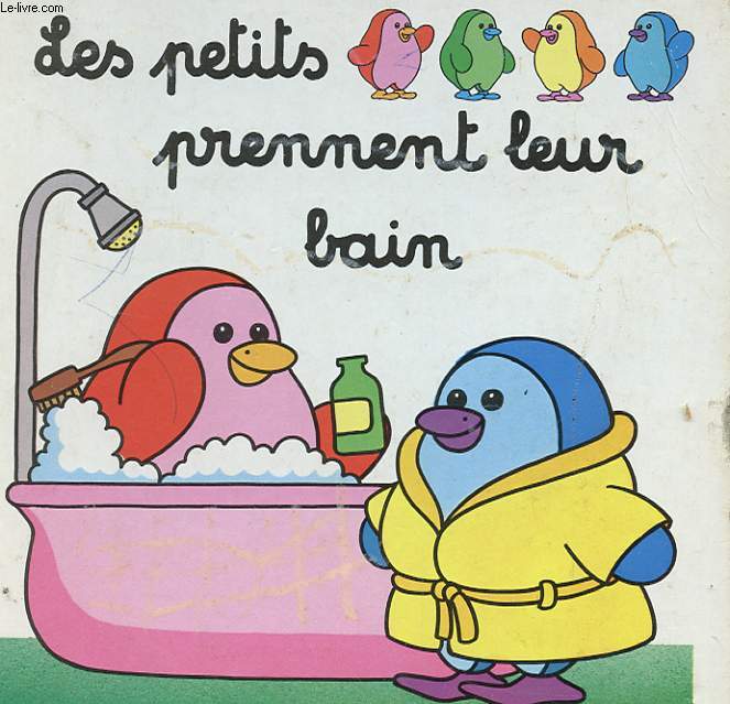 LES PETITS PRENNENT LEUR BAIN