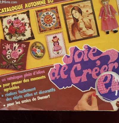 CATALOGUE - JOIE DE CREER - AUTOMNE 80