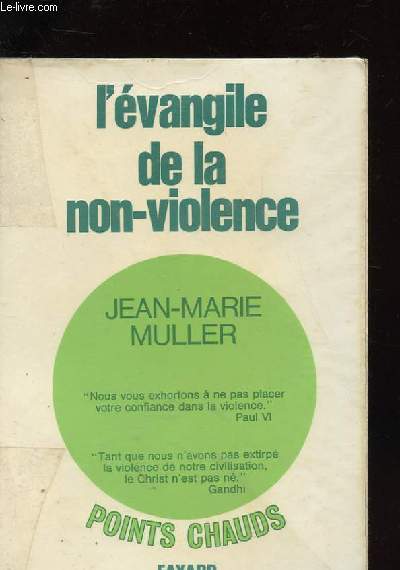 L'EVANGILE DE LA NON VIOLENCE