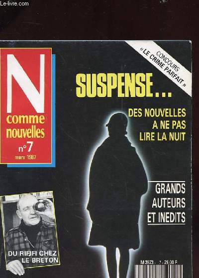 N COMME NOUVELLES N7 - LE CRIME PARFAIT