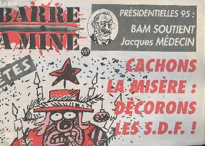 BARRA A MINE N7 - CACHONS LA MISERE : DECORONS LES S.D.F