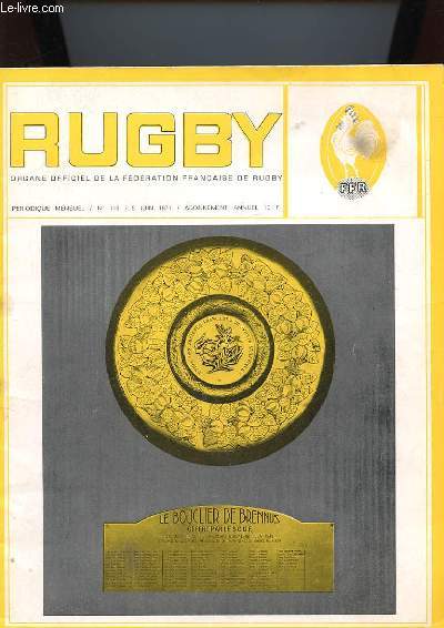 RUGBY N716 - ORGANE OFFICIEL DE LA FFR