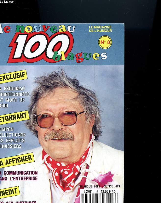 100 BLAGUES N8 - UN ESQUIMAU EXHIBITIONNISTE EST MORT DE FROID