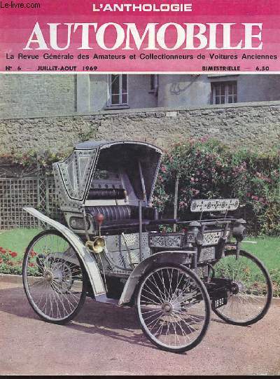 L'ANTHOLOGIE DE L'AUTOMOBILE N6