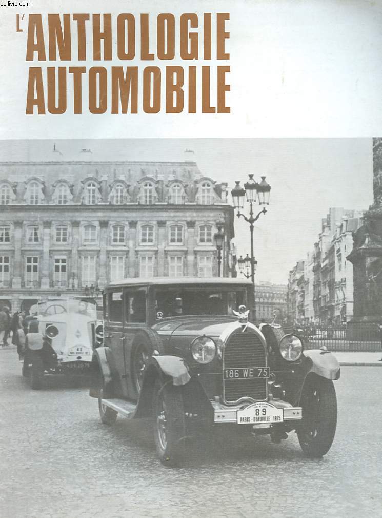 L'ANTHOLOGIE DE L'AUTOMOBILE N38