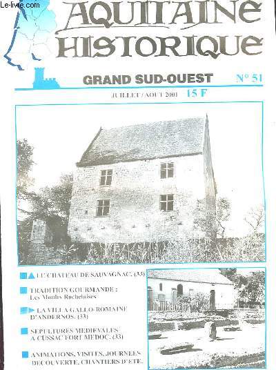 AQUITAINE HISTORIQUE - GRAND SUD-OUEST N51