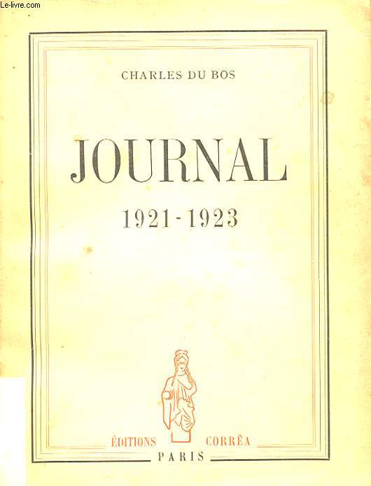 JOURNAL 1921 - 1923