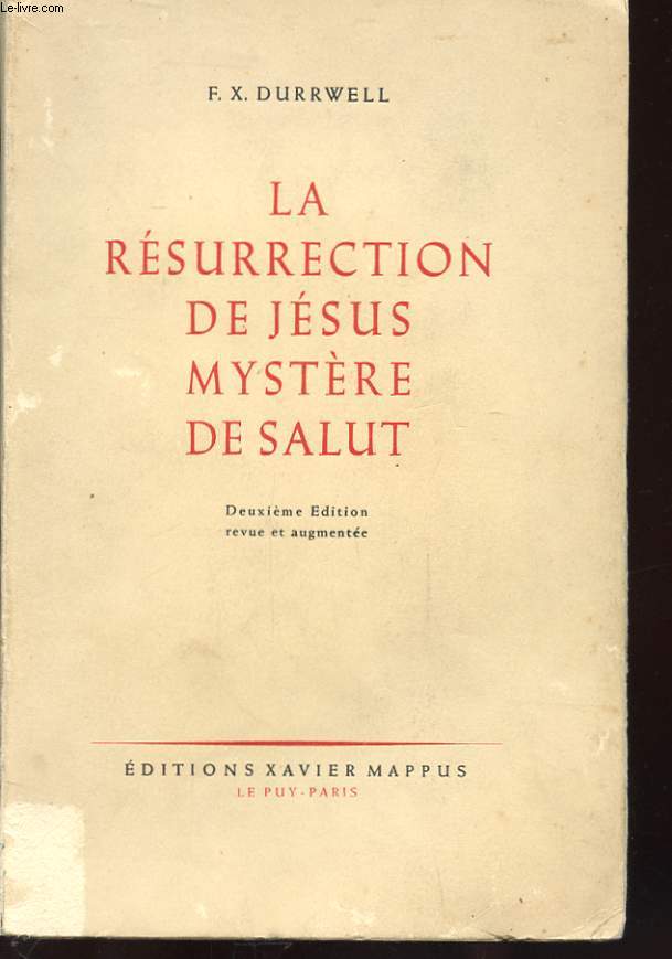 LA RESURRECTION DE JESUS MYSTERE DE SALUT