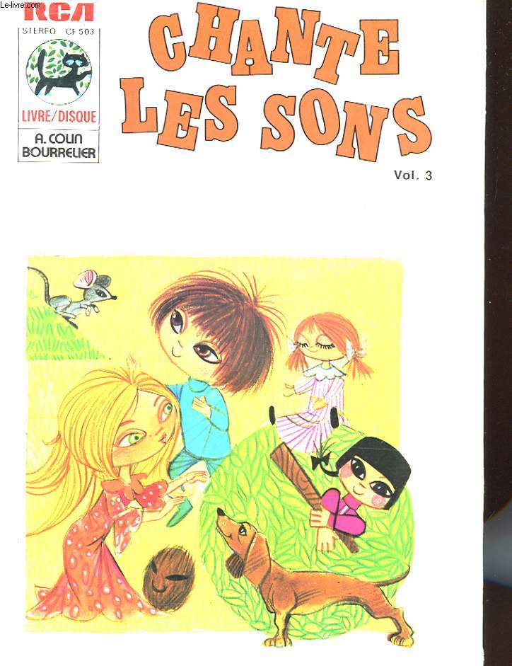 CHANTE LES SONS VOLUME 3 - LIVRE DISQUE