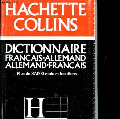 DCTIONNAIRE FRANCAIS-ALLEMAND / ALLEMAND-FRANCAIS