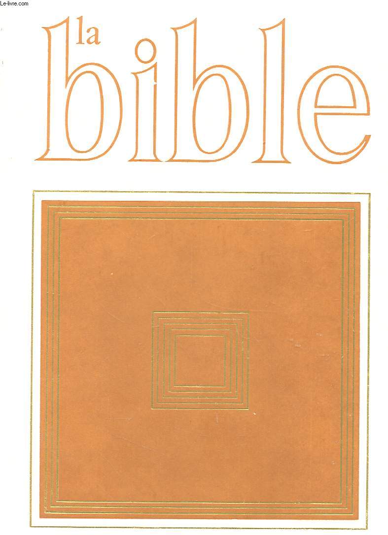 LA BIBLE EN 11 VOLUMES