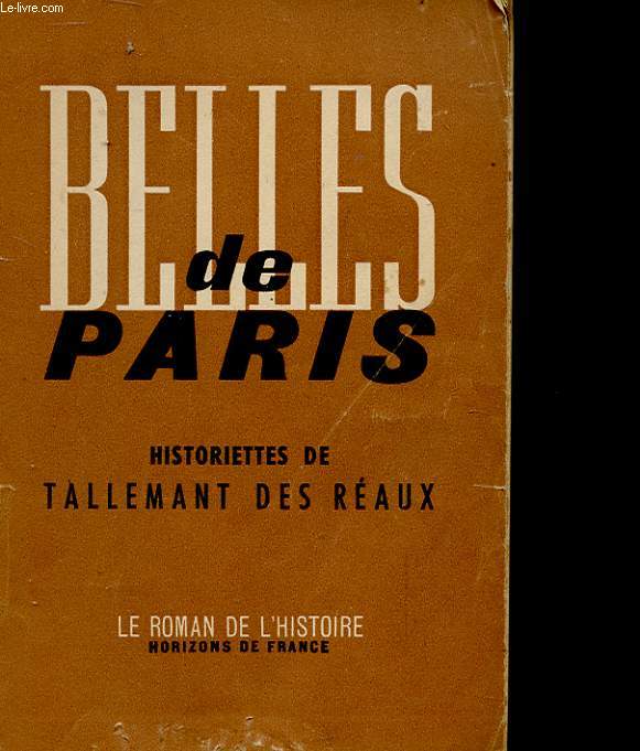 BELLE DE PARIS - HISTORIETTES
