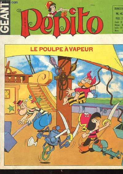 GEANT PEPITO N42 - LE POULPE A VAPEUR