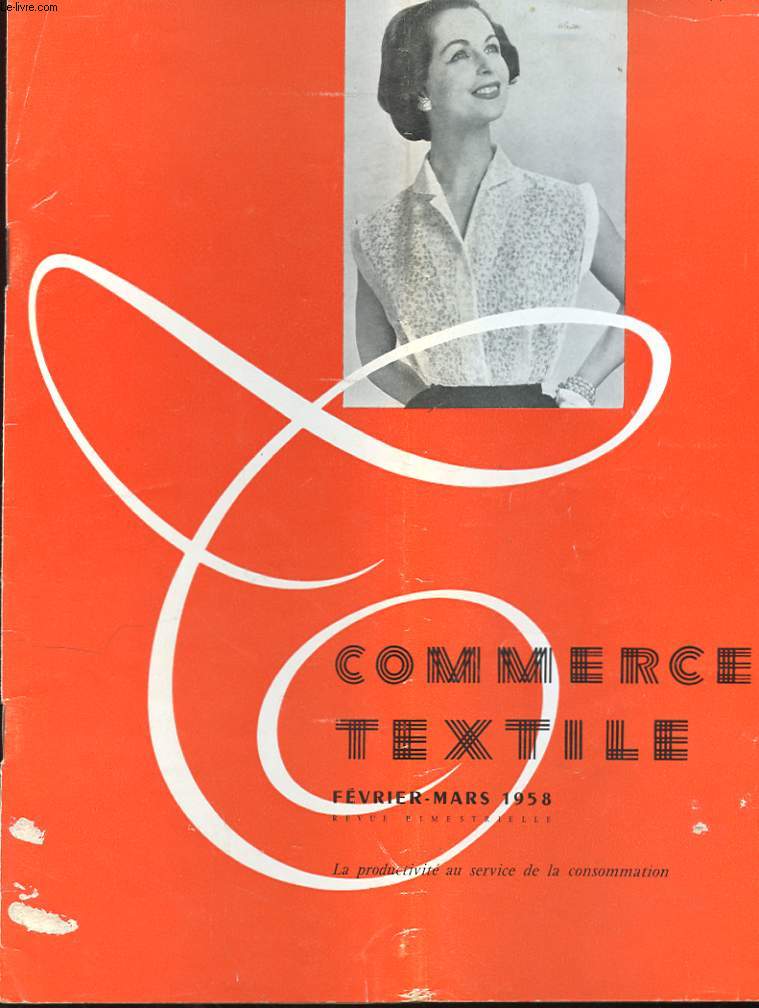 COMMERCE TEXTILE FEVRIER-MARS 1958