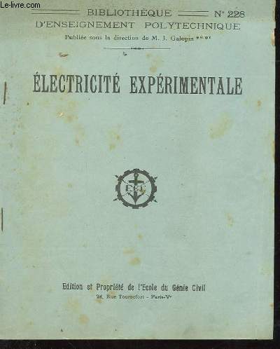 ELECTRICITE EXPERIMENTALE