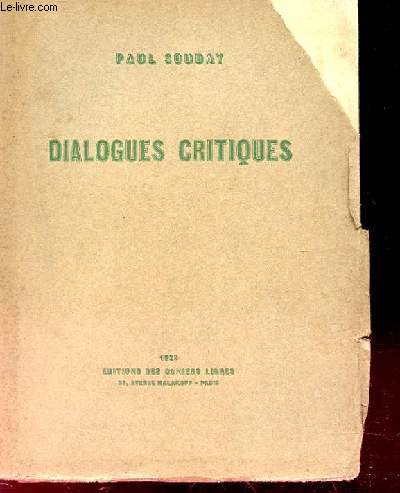 DIALOGUES CRITIQUES