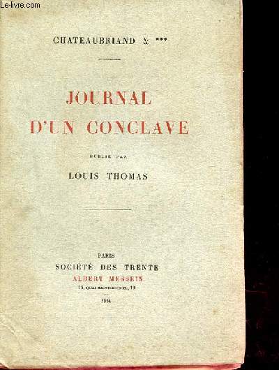 JOURNAL D'UN CONCLAVE